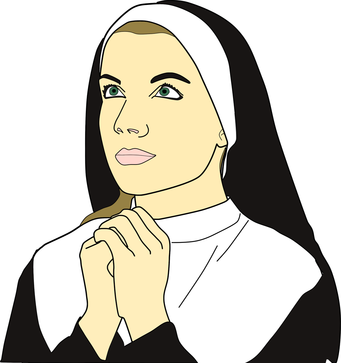 Mother Teresa Png Isolated Hd (white, black, beige)