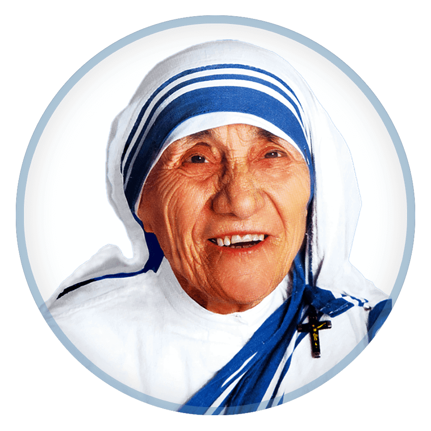 Mother Teresa Png Transparent (white, lavender, black)