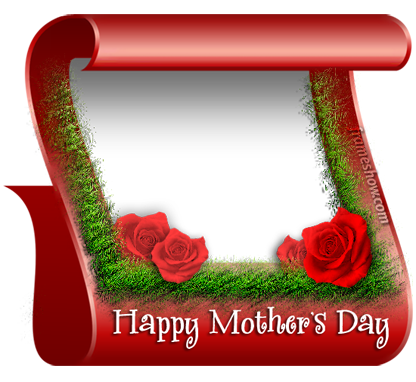 Mothers Day Frame Png Isolated Hd (maroon, pink, black, salmon, white)