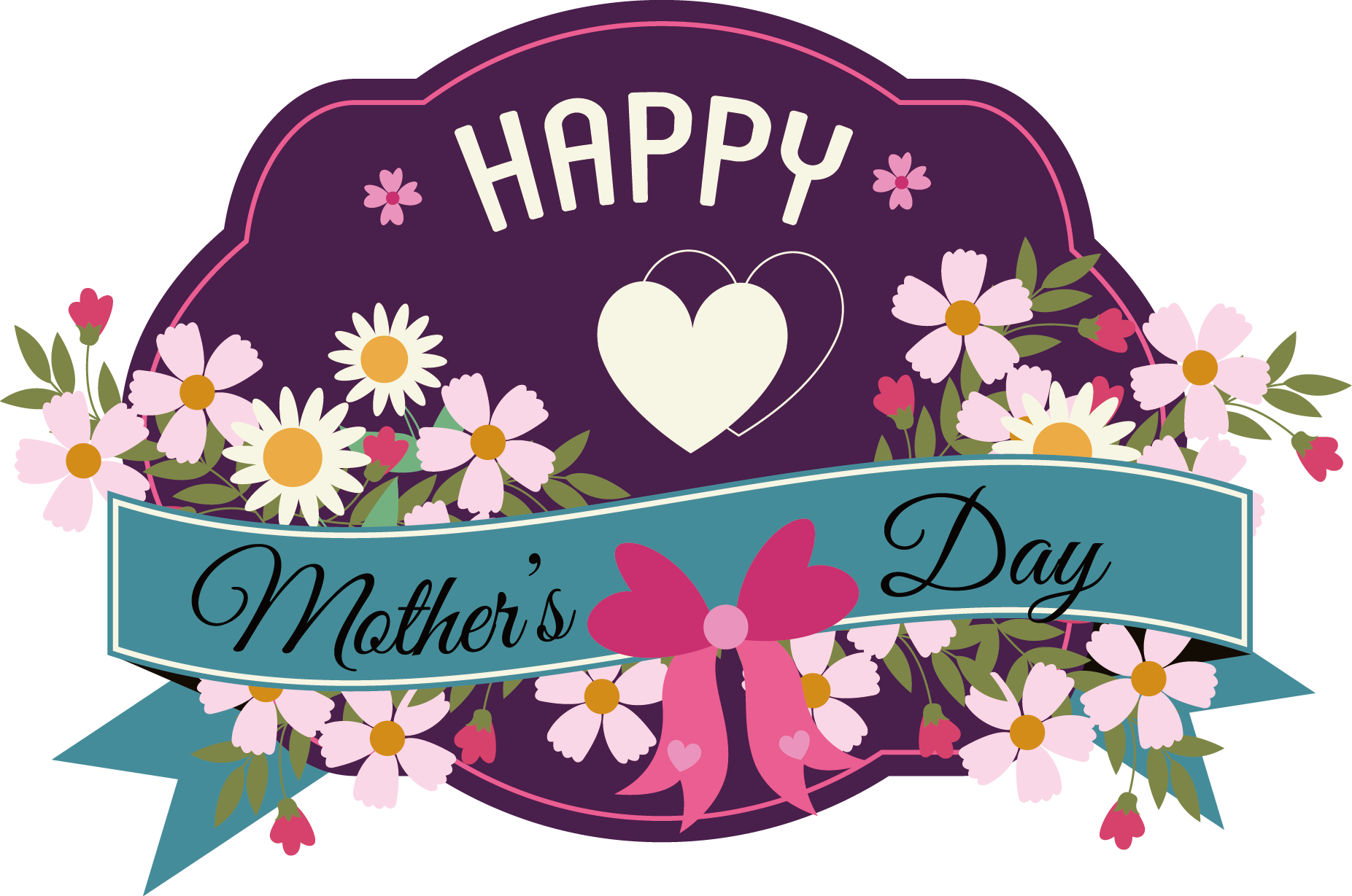 Mothers Day Png File (indigo, gray, white, purple, beige)