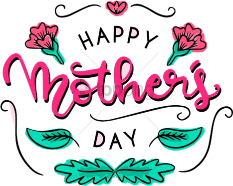 Mothers Day Png Hd (black, salmon)