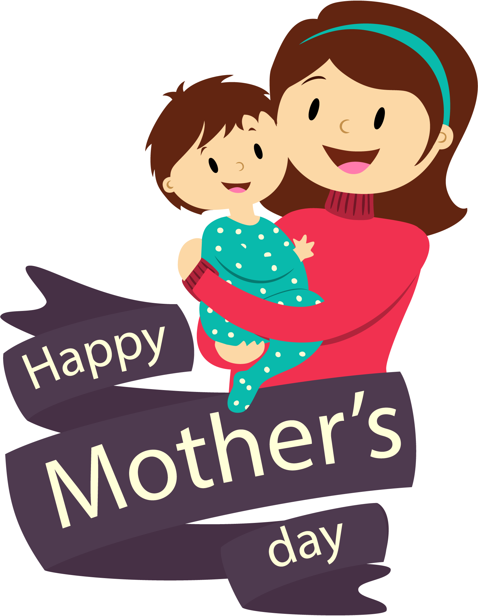 Mothers Day Png Picture (chocolate, indigo, maroon, black, pink)