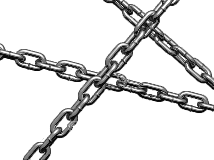 Gothic Chain Png (indigo, gray, white)