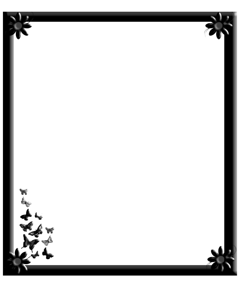 Gothic Frame Png Picture (gray, black, lavender, white)