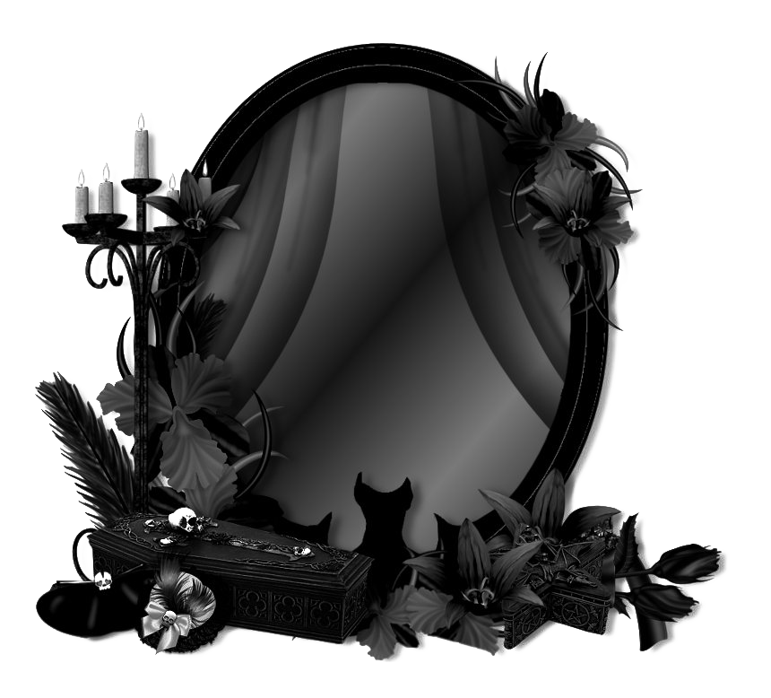 Gothic Png Free Image (black, white)