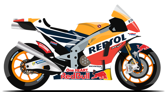 Moto Gp Png Isolated File (white, gray, chocolate, black)