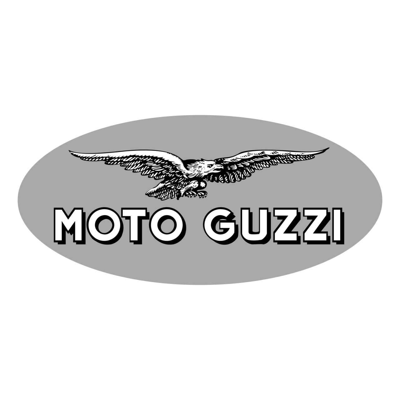 Moto Guzzi Png File (silver, black)