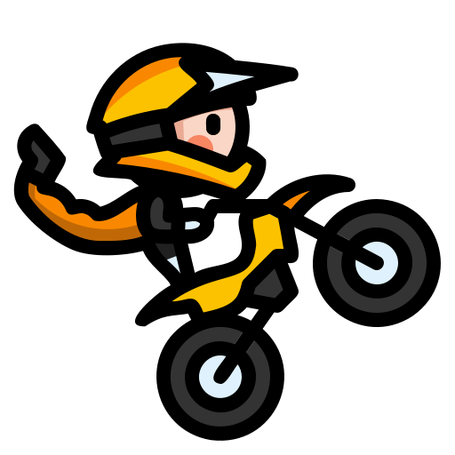 Motocross Freestyle (gold, black)