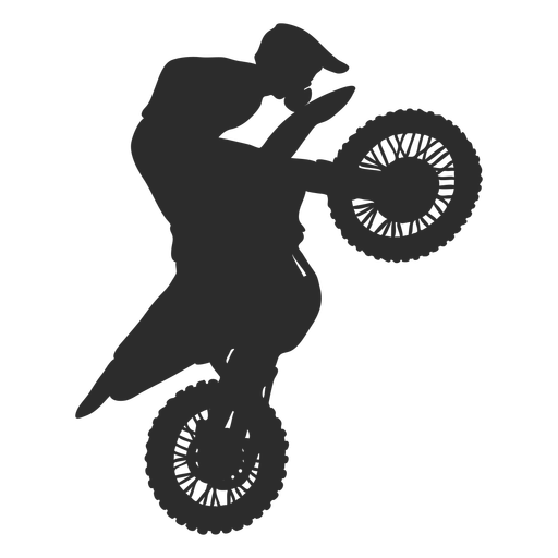 Motocross Motorcycle Png Free Image (black)