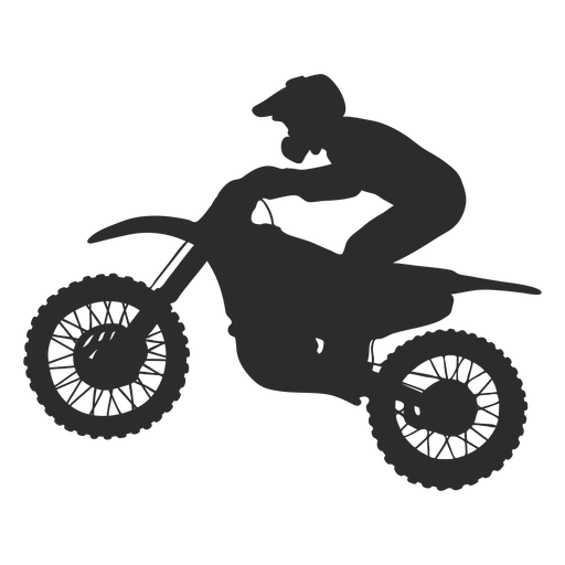 Motocross Motorcycle Png Picture (black)