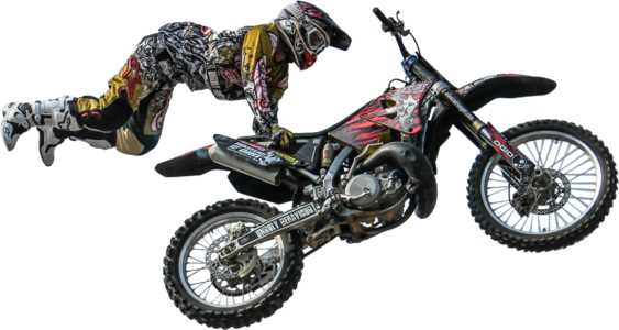 Motocross Png Pic (black)