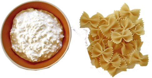 Cottage Cheese Png Isolated Transparent Image (black, white)