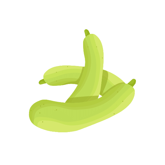 Bottle Gourd Png Isolated Image (gold, black, silver)