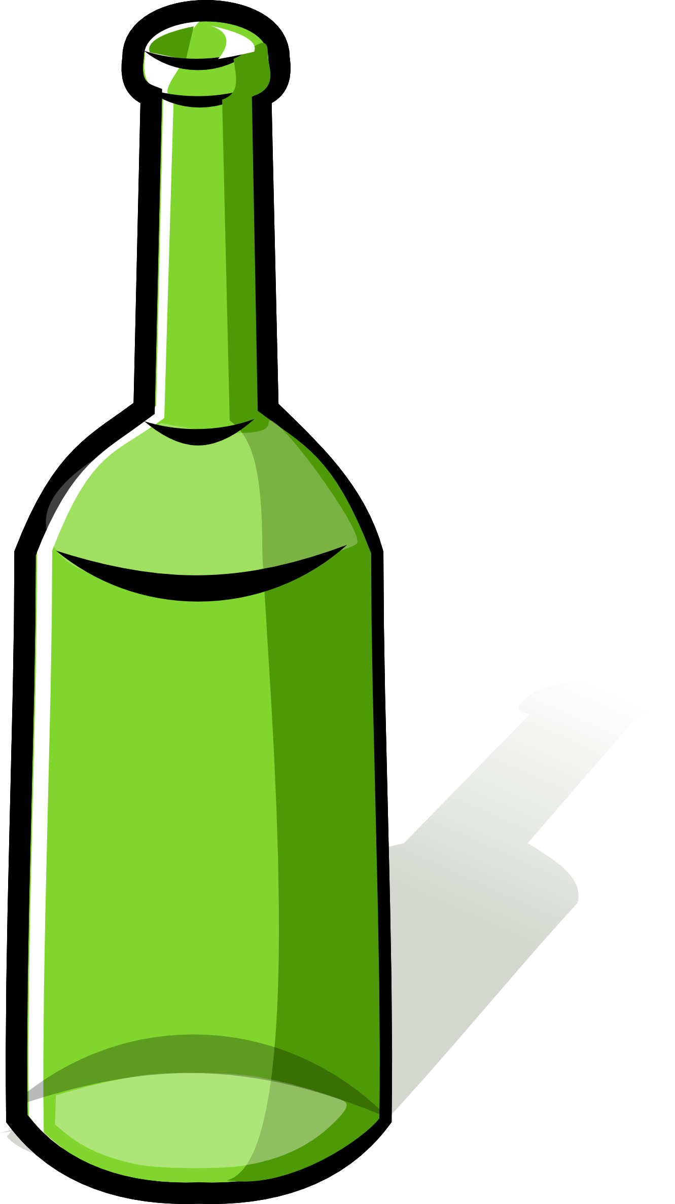 Bottle Png File (black, olive, gray, silver)