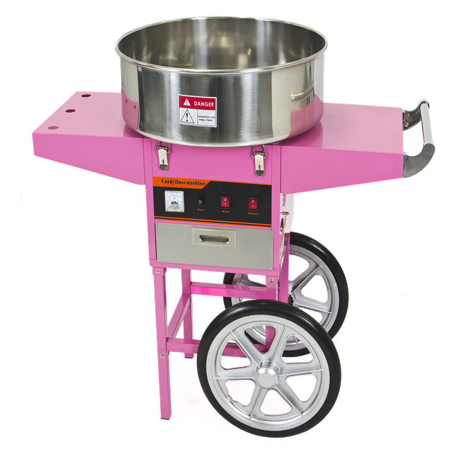 Cotton Candy Machine Png Clipart (black, white)