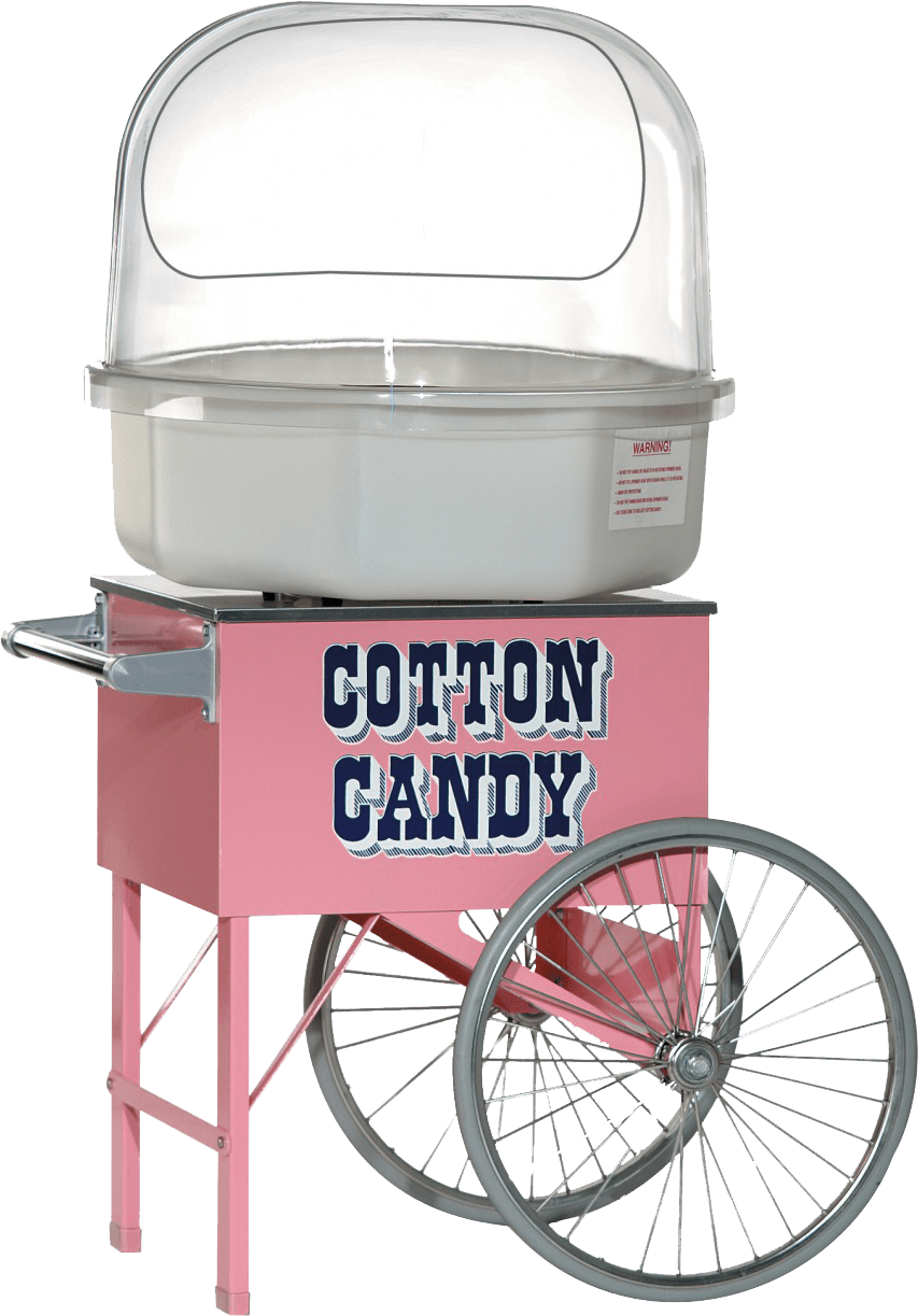 Cotton Candy Machine Png Transparent Image (silver, black, salmon, white)