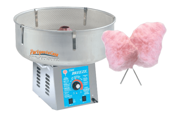 Cotton Candy Machine Transparent Png (lavender, black, silver)