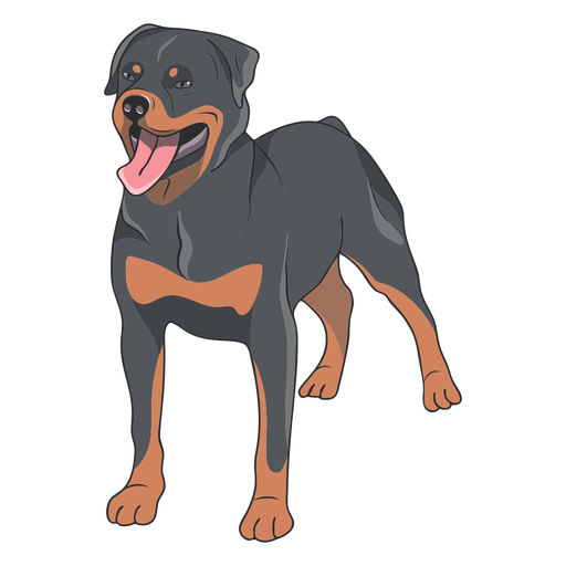 Rottweiler Png Picture (gray, salmon, indigo, black)