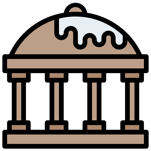 Rotunda Rotunda Architecture And City Columns Building Icon Free Transparent Png Icon Download (silver, gray, black, lavender)