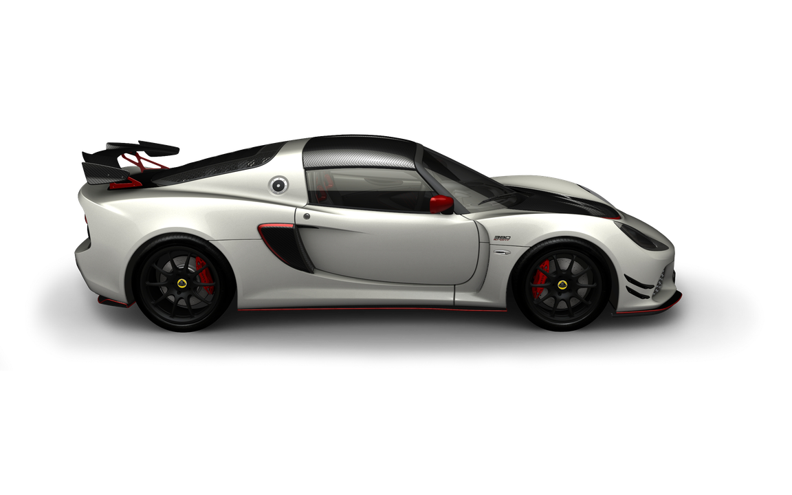 Lotus Car Png Photo (white, black)