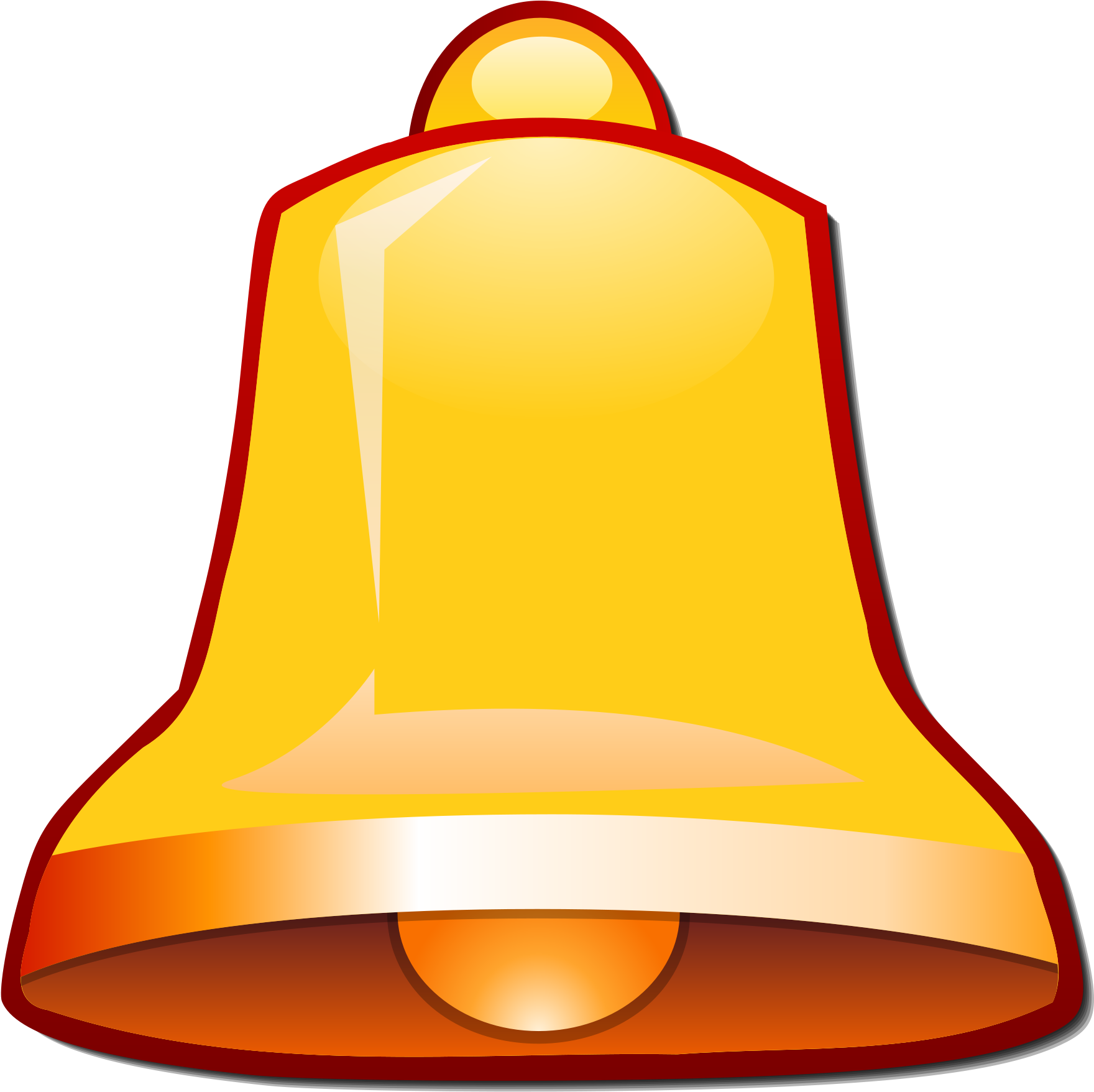 Youtube Bell Icon Png Transparent Image (gold, black, salmon, maroon, chocolate)