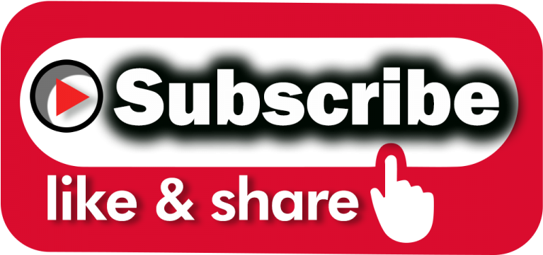 Youtube Subscribe Png Isolated File (black, red, white)