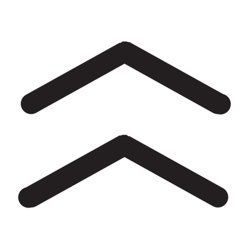 Double Up Sign Free Transparent Png Icon Download (black)