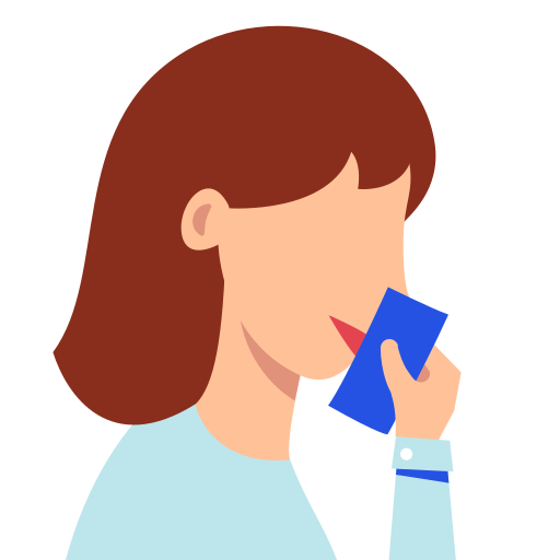 Cough Tissue Close Mouth Icon Free Nobackground Png Icon Download (blue, mint, maroon, black, pink)