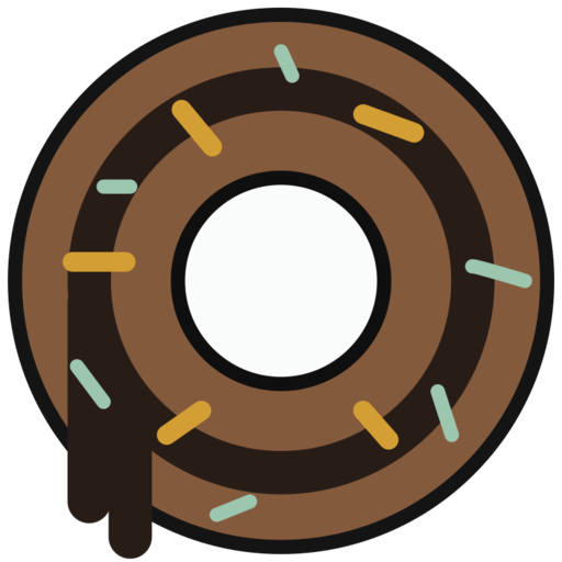 Doughnut Free Transparent Png Icon Download (olive, white, black)