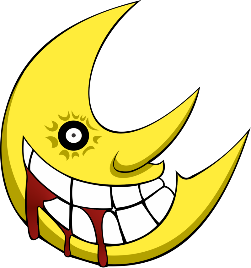 Soul Eater Transparent Background (black, yellow, white, olive)