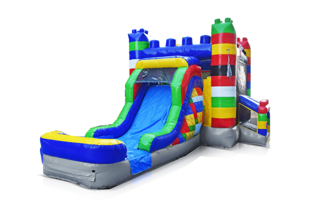 Bounce House Png Image Hd (greenish blue, black, gray, silver)