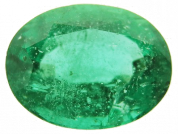 Round Emerald Stone Png Image (black, white, gray)