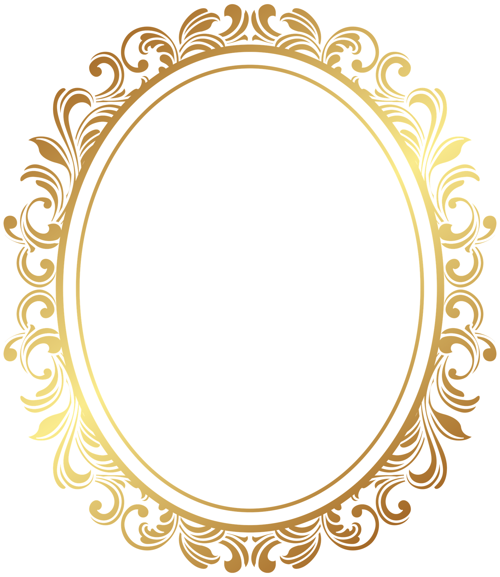 Round Frame Png (black)