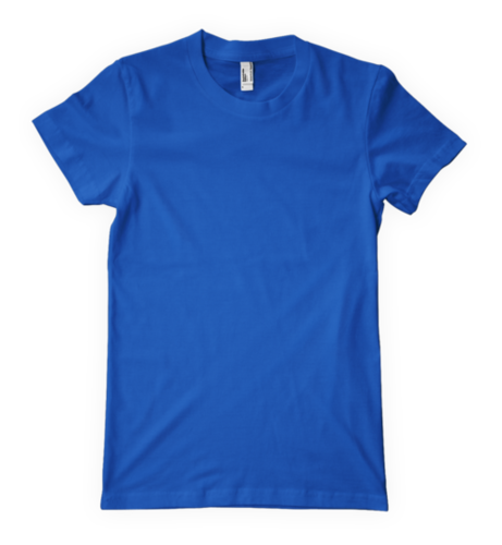 Round Neck T Shirt Png Pic (teal, black)