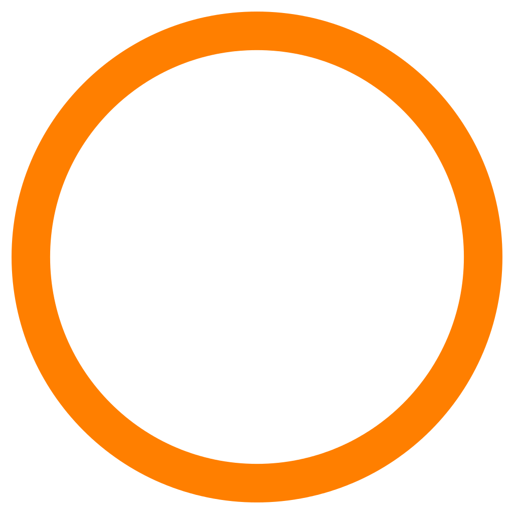 Round Orange Frame Png (chocolate, black, orange)