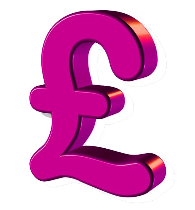 Pound Png Picture (gray, purple)