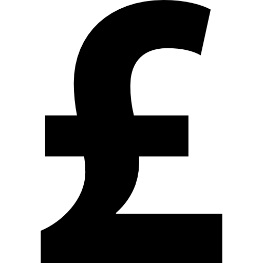 Pound Png Transparent Image (gray, black, silver, indigo, white)