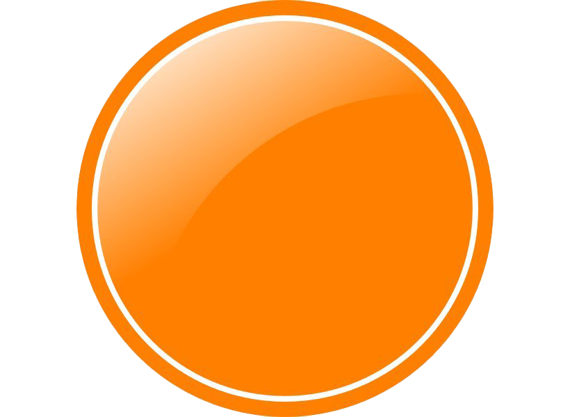 Round Shape Png (orange, white)