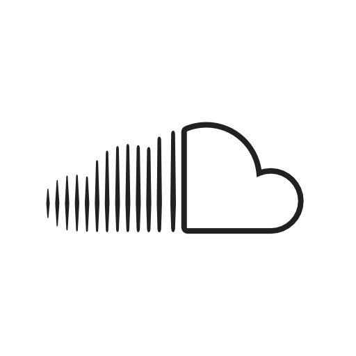 Soundcloud Icon Line Free Nobackground Png Icon Download (black)