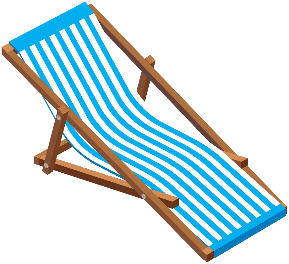 Lounger Png Image Hd (greenish blue, white)