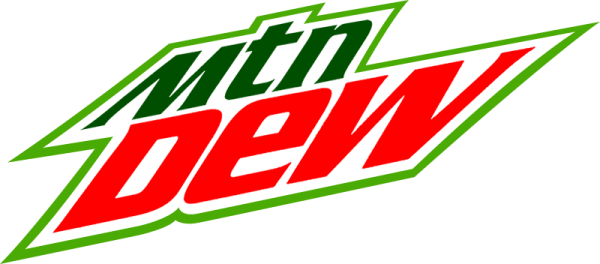 Mountain Dew Logo Png Photo (black, green, red, white)