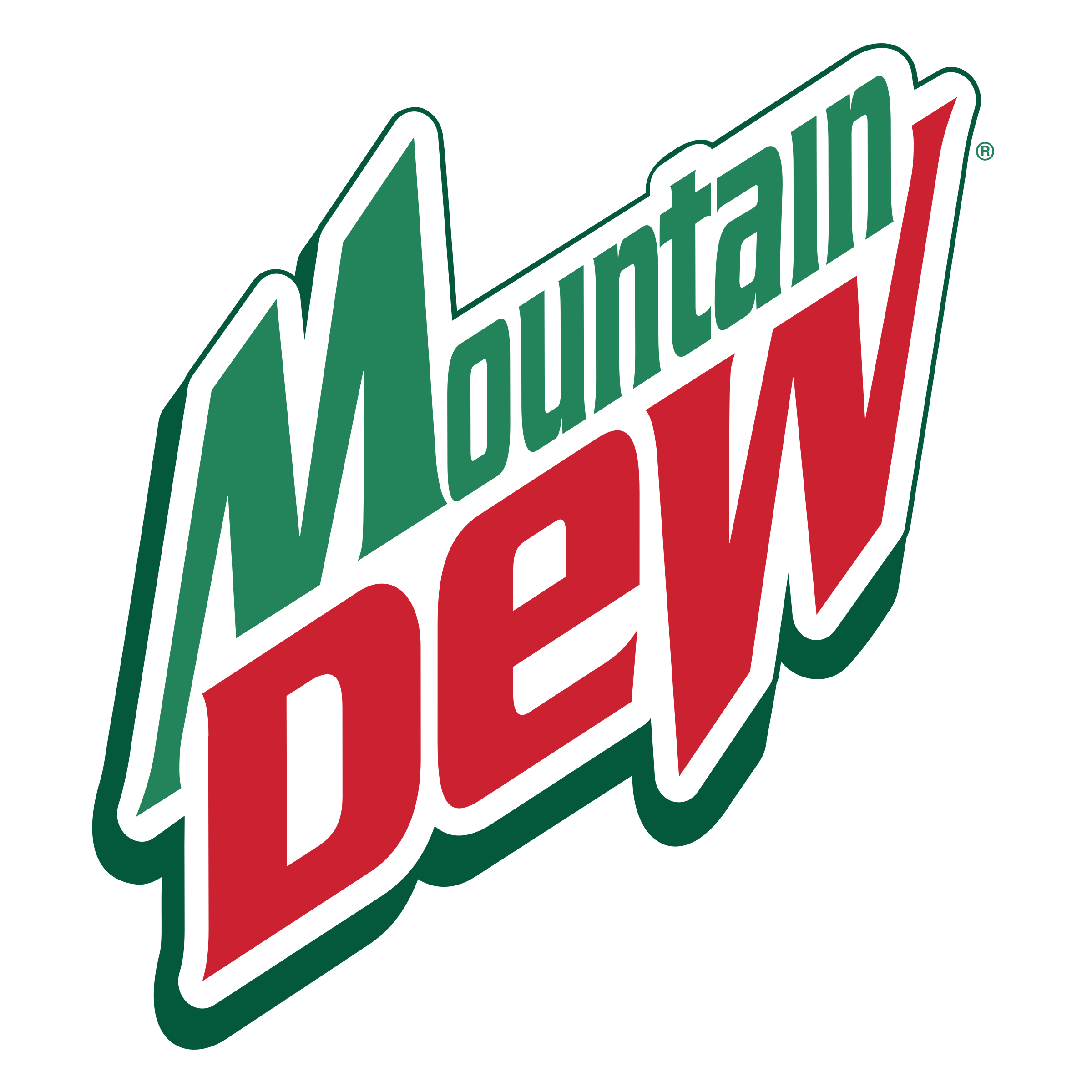 Mountain Dew Logo Png Photos (chocolate, teal, white, black, red)