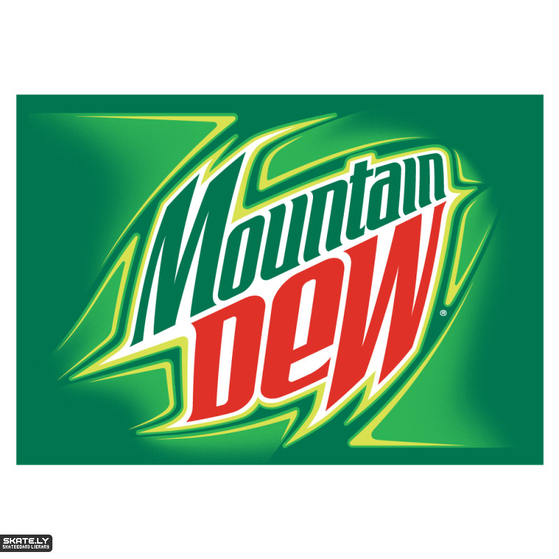 Mountain Dew Logo Transparent (chocolate, black, teal, white)