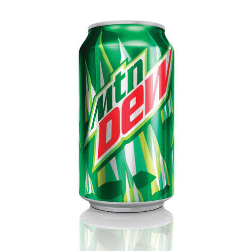 Mountain Dew Transparent Background (silver, lavender, black)