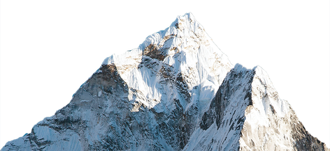 Mountain Transparent Background (white, black)