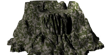 Mountain Transparent Png (olive, black)