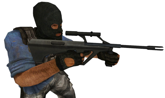 Counter Strike 1.6 Png Clipart (black)