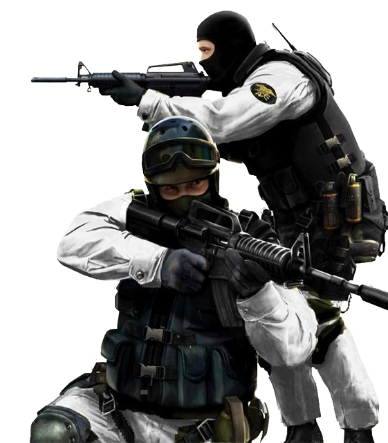 Counter Strike 1.6 Png Photos (black, white)