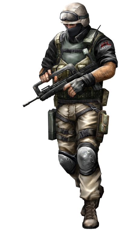 Counter Strike Png Isolated Photo (black)