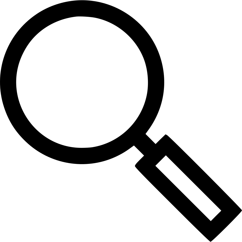 Loupe Png Picture (white, black)